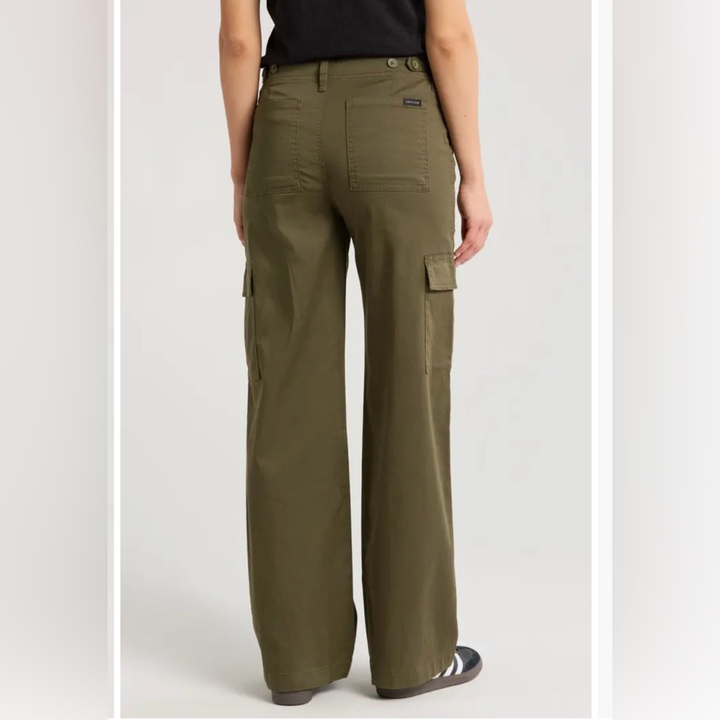 Sanctuary Unstoppable Olive Cargo Pants 28 Nwt